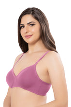 Load image into Gallery viewer, Amante Cotton Casuals Padded Non-Wired Solid T-Shirt Bra - Malaga 10202