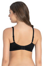 Load image into Gallery viewer, Amante Elegant Support Non-padded & Non-wired Bra - Black 78001