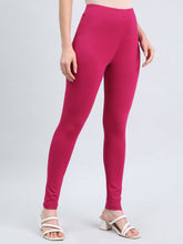 Load image into Gallery viewer, Go Colors Dark Rose Ponte Smart Fit Leggings
