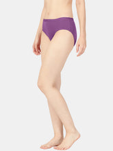Load image into Gallery viewer, Sonari Full Coverage Mid Rise Hipster Seamless Soft Modal Spandex Everyday Panty with Concealed waistband - 3110