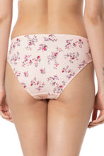 Load image into Gallery viewer, Amante Smooth Charm Bikini Panty - Rosewater Print 10606