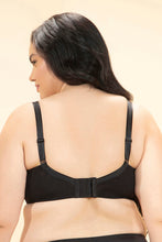Load image into Gallery viewer, Amante Contoured Comfort Non-Padded Non-Wired Support Bra - Black 103801