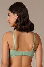 Load image into Gallery viewer, Amante All Day Comfort Non-padded & Non-wired Bra - Greyed Jade 78101