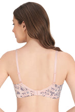 Load image into Gallery viewer, Amante Carefree Casuals Padded Non-Wired T-Shirt Bra - Shadow Floral Pr 10216