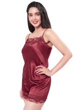 Load image into Gallery viewer, Amante Eternal Bliss Sleeveless Sleep Cami - Red Berry 70201