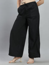 Load image into Gallery viewer, Go Colors Black Parachute Pants