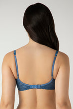 Load image into Gallery viewer, Amante Demure Padded Non-Wired Demi Bra - Floral Fusion Print 05701
