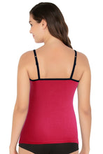 Load image into Gallery viewer, Amante Cotton Camisole - Cerise 82401