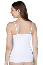 Load image into Gallery viewer, Amante Spaghetti Strap Modal Camisole - White 77001