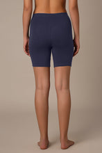 Load image into Gallery viewer, Amante Smooth Mid-thigh Cotton Shortie Liner - Midnight 76901