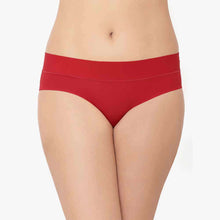 Load image into Gallery viewer, Wacoal At Ease Mid Waist Medium Coverage Everyday Wear Hipster Panty - Red 874308