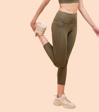 Load image into Gallery viewer, Enamor A605 Basic Workout Legging Dry Fit High Waist Basic Workout Leggings