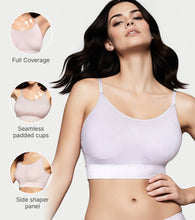 Load image into Gallery viewer, Enamor Innovations Flexi Free Ultra Smoothening Seamless Women's T-Shirt Bra - No-Pinch, Padded, Wirefree, Full Coverage - F037 (Pastel Lilac)