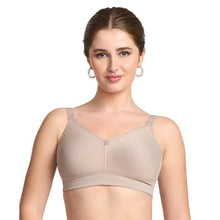 Load image into Gallery viewer, TRYLO Riza T-FIT Women's Non-Padded,Non-Wired,Full Coverage,Seamless 100% Cotton Feel Fabric Bra Available in Multicolor|B0CKBXTPL1