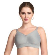 Load image into Gallery viewer, TRYLO Riza T-FIT Women's Non-Padded,Non-Wired,Full Coverage,Seamless 100% Cotton Feel Fabric Bra Available in Multicolor|B0CKBXTPL1