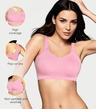 Load image into Gallery viewer, Enamor BambooBliss Pop-on Bra, Non-Padded, Wirefree, High Coverage - IB06 (Pale Grey/Rose Blush)-Pack of 2