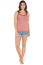 Load image into Gallery viewer, Amante Cotton Camisole - Rose T-Crimson 82401