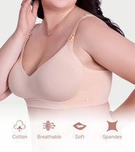 Load image into Gallery viewer, Enamor Nursing T-Shirt Bra - Padded, Non-Wired, Medium Coverage - MT07 (Soft Skin)