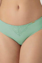 Load image into Gallery viewer, Amante Lace Elegance Bikini Panty - Aqua Foam 87701