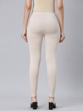 Load image into Gallery viewer, Go Colors Light Beige Ponte Smart Fit Leggings
