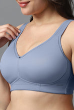 Load image into Gallery viewer, Amante Airy Padded Non-wired Support Bra - Eventide 93801