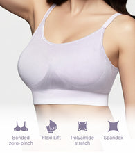 Load image into Gallery viewer, Enamor Innovations Flexi Free Ultra Smoothening Seamless Women's T-Shirt Bra - No-Pinch, Padded, Wirefree, Full Coverage - F037 (Pastel Lilac)