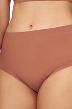 Load image into Gallery viewer, Amante Vanish Solid High Rise Brief Seamless Panty - Caramel Nude 11411