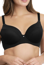Load image into Gallery viewer, Amante Smooth Definition Padded Wired T-shirt Bra - Black 75701
