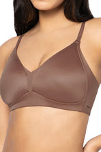 Load image into Gallery viewer, Amante Smooth Plunge Padded Non-Wired Bra - Clove 04801