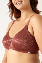Load image into Gallery viewer, Amante Mystic Elegance Non-padded Wired Minimizer Bra - Apple Butter