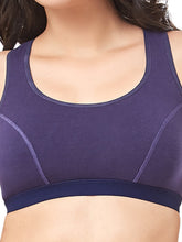 Load image into Gallery viewer, Amante every de Lounge Essentials Non-Padded Non-Wired Full Cover Slip-on Bra - Eclipse