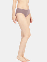 Load image into Gallery viewer, Sonari Full Coverage Mid Rise Hipster Soft Modal Spandex Everyday Lightweight Panty with Non-Concealed Waistband – 3131