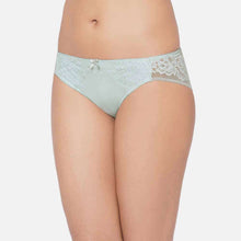 Load image into Gallery viewer, Wacoal Evy Low Waist Medium Coverage Bridal Wear Lace Bikini Panty - Mint Green IAP131