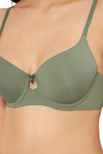 Load image into Gallery viewer, Amante Elegant Dream Padded Wired T-shirt Bra - Sage 92101