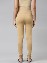 Load image into Gallery viewer, Go Colors Wheat Cotton Stretch Maternity Churidar
