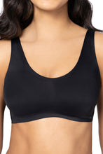 Load image into Gallery viewer, Amante Invisi Padded Non-Wired Effortless Bralette - Black 102401