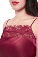 Load image into Gallery viewer, Amante Eternal Bliss Sleeveless Sleep Cami - Red Berry 70201