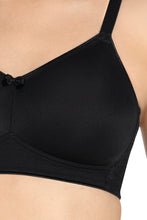 Load image into Gallery viewer, Amante Smooth Minimizer Non-padded & Non-wired Bra - Black 77901