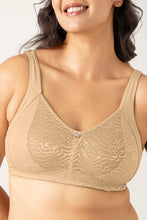Load image into Gallery viewer, Amante Mystic Poise Non-padded Non-wired Minimizer Bra - Sesame