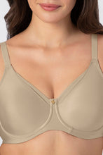 Load image into Gallery viewer, Amante Chic Contour Non-Padded Wired Minimizer Bra - Sandalwood 09901