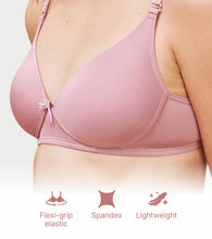 Load image into Gallery viewer, Enamor Medium Coverage, Wirefree F023 Perfect Plunge Women T-Shirt Lightly Padded Bra