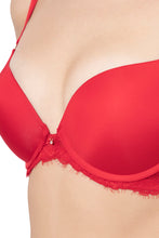 Load image into Gallery viewer, Amante Miracle Lift Double Push-up Bra - Spanish Red 87801