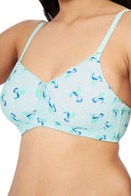 Load image into Gallery viewer, Amante Smooth Elegance Padded Non-wired T-shirt Bra - Hummingbird Print 92301