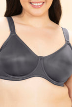 Load image into Gallery viewer, Amante Delight Minimizer Non-Padded Wired Bra - Blackened Pearl 104001