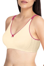 Load image into Gallery viewer, Amante Comfort Concealer Non-padded & Non-wired Bra - Almond & Boysenberry 91801