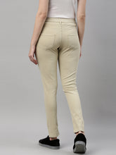 Load image into Gallery viewer, Go Colors Green Mist Cotton Polyester Super Stretch Jeggings