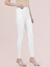 Load image into Gallery viewer, Go Colors White Ponte Smart Fit Leggings