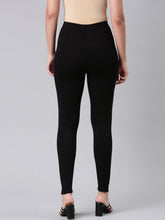Load image into Gallery viewer, Go Colors Black Ponte Smart Fit Leggings