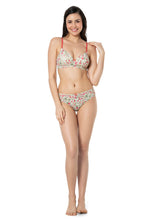 Load image into Gallery viewer, Amante Smooth Charm Bikini Panty - Floral Whimsy Pr 10606