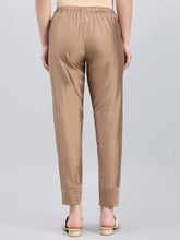 Load image into Gallery viewer, Go Colors Modal Gold Festive Metallic Pants